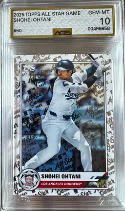 Shohei Ohtani 2025 Topps All Star Game #50 AGS 10