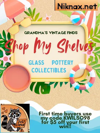 Shop The Shelves! Glass, Pottery,Silver And Other Tchotchke’s 