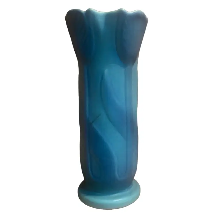 Van Briggle art pottery parrot tulip vase