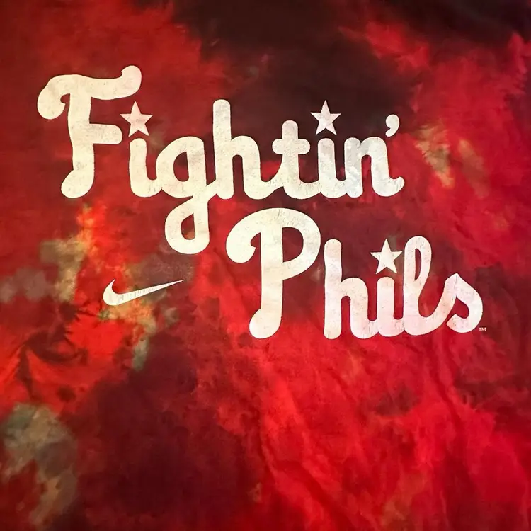 Philadelphia Phillies Tie Dyed T-shirt XL