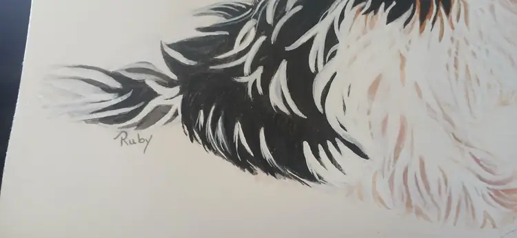 Original Watercolor of A Yorkshire Terrier