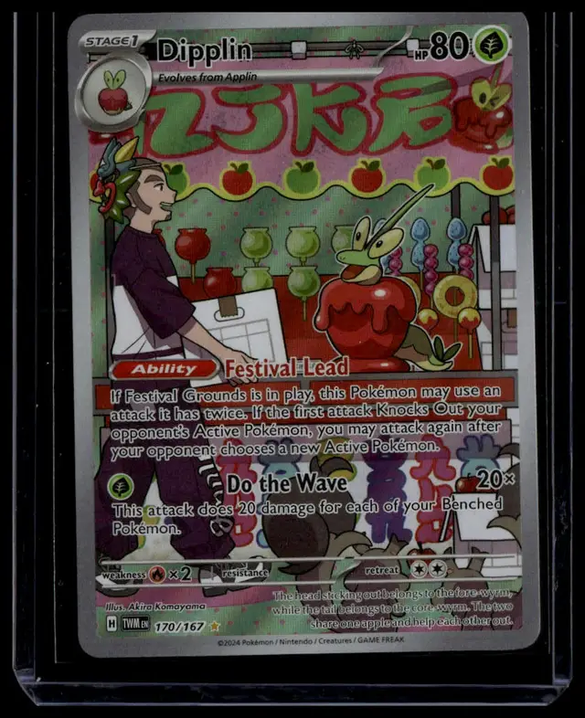 Dipplin 170/167 Holo Rare - Paradox Rift