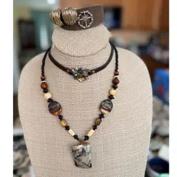 #24 - Leather And Stone Lot