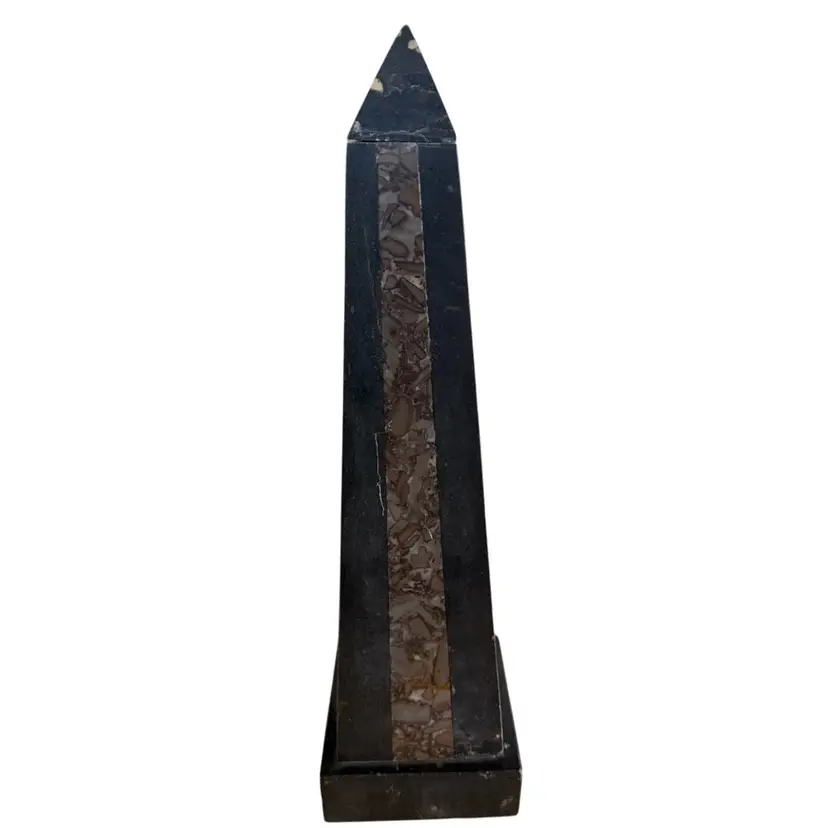 black marble obelisk