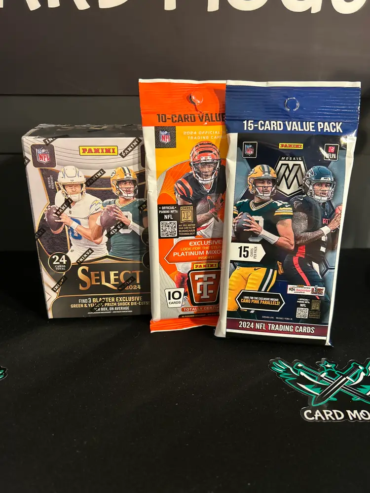 Pop Up Break 1- Select Blaster, 1- Mosaic Value Pack, 1-Totally Certified Value Pack