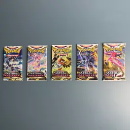 Pokemon Astral Radiance Sword & Shield Booster Packs x 5 TCG New Sealed