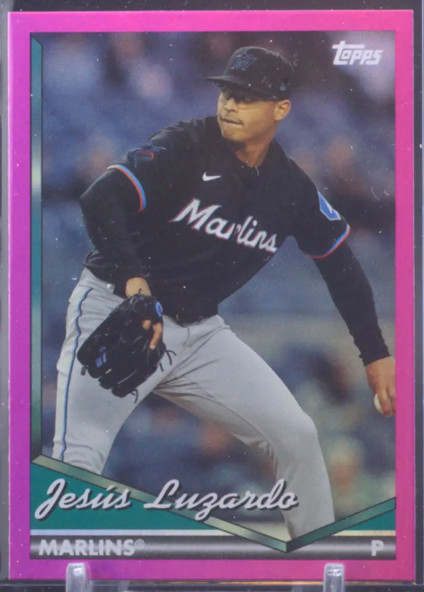 2024 Topps Archives Pink Jesus Luzardo