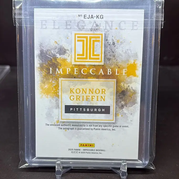 Konnor Griffin Patch / Auto #’d/10