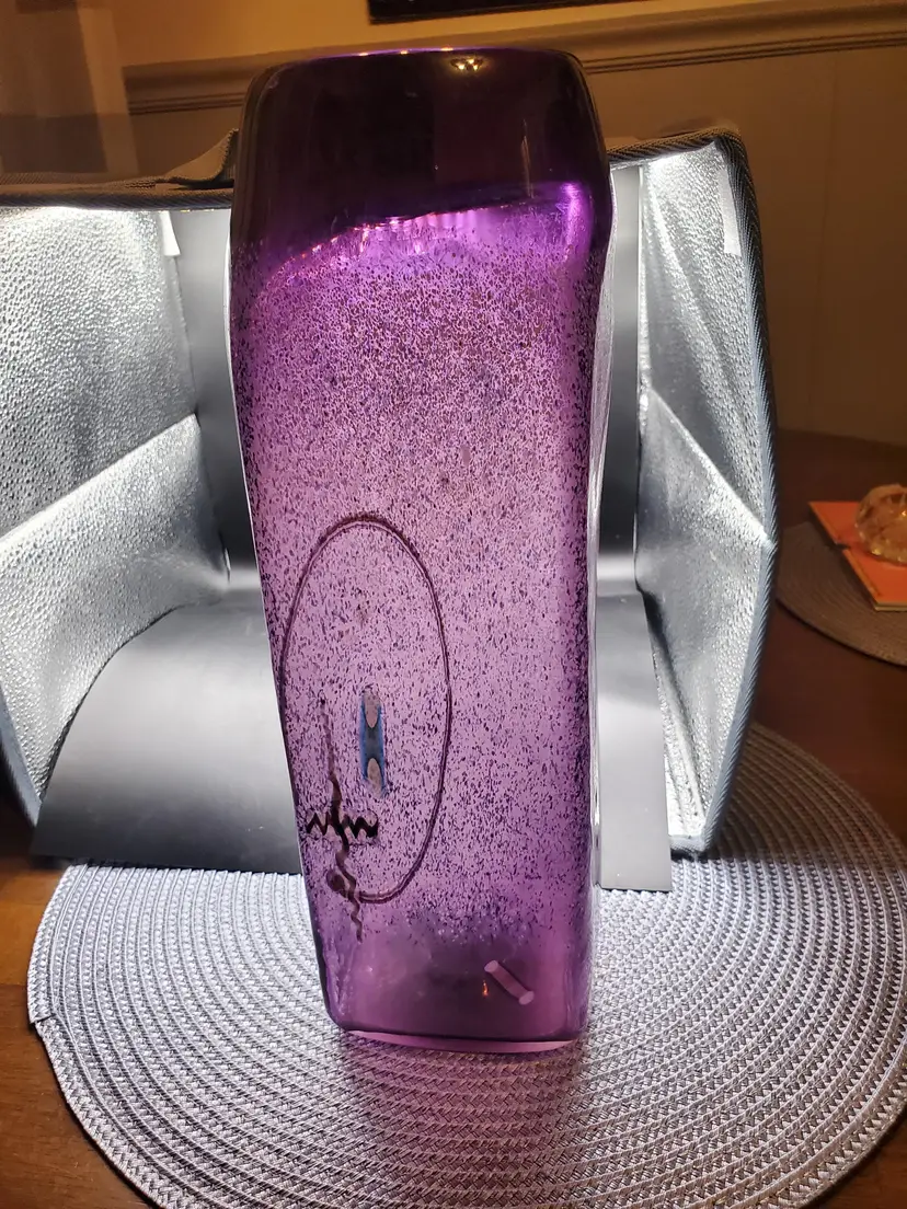 Pizzichillo Purple Amethyst Vase