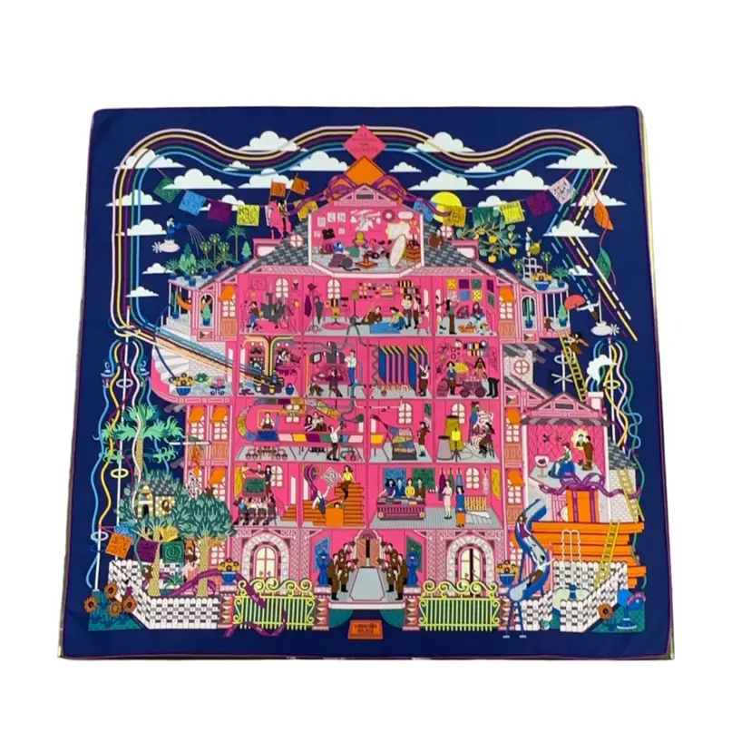 Hermes Silk Scarf 90