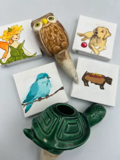 Mini Canvas Paintings, Watering Spikes & Shelf Shopping👀