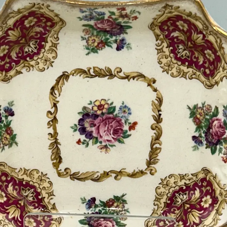 Vintage Porcelain Dish  Made by James Kent Ltd in Longton, England. Empress Pattern.