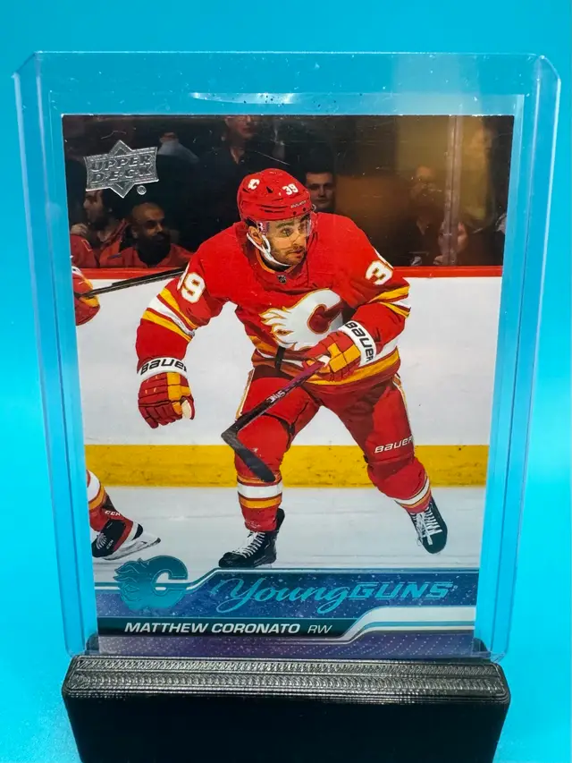 Matthew Coronato Upper Deck Young Guns RC Calgary Flames