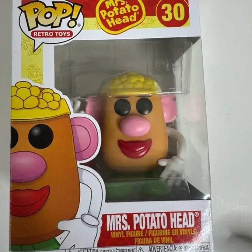 Funko Mrs. Potato Head Retro POP Toy Figurine.