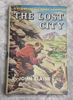 Rick Brant The Lost City by John Blaine 1947 Hardcover Electronic Adventure Book Science Stories
