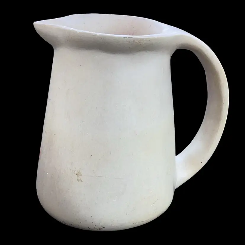 Vintage Kenya Pottery Creamer SoapStone