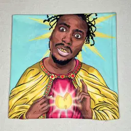 ODB Ol' Dirty Bastard Big Baby Jesus Pillow Cover with Zipper Closure RARE