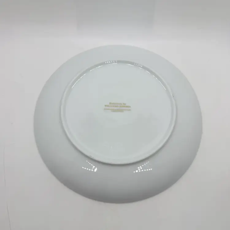 Williams Sonoma Lunar New Year New Moon Salad Plate Mandarin Foo Dog 8.5"