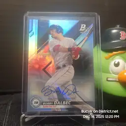 2019 Bowman Platinum Auto - Bobby Dalbec Boston Red Sox