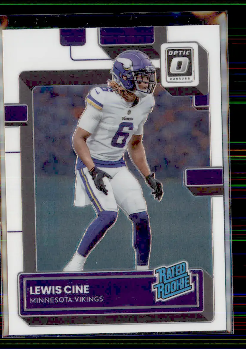 Lewis Cine 2022 Donruss Optic #258 - Minnesota Vikings - (130-276)