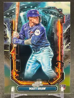 2025 Topps Cosmic Chrome - Extraterrestrial Talent Matt Shaw #ET-32 (RC)