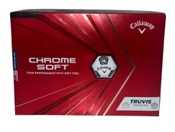 CALLAWAY CHROME SOFT TRUVIS 12-PACK