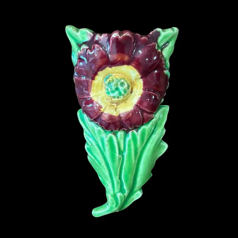 Small Floral Wall Pocket