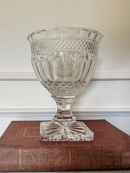 Irish Godinger Shannon Lead Crystal Compote