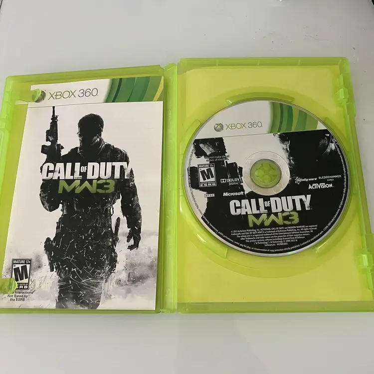 Call of Duty Modern Warfare 3 MW3 Xbox 360 Video Game Complete CIB Tested
