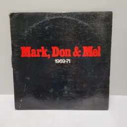 Mark, Don And Mel 1969-71 double lp by Grand Funk Railroad Untested Sold As art