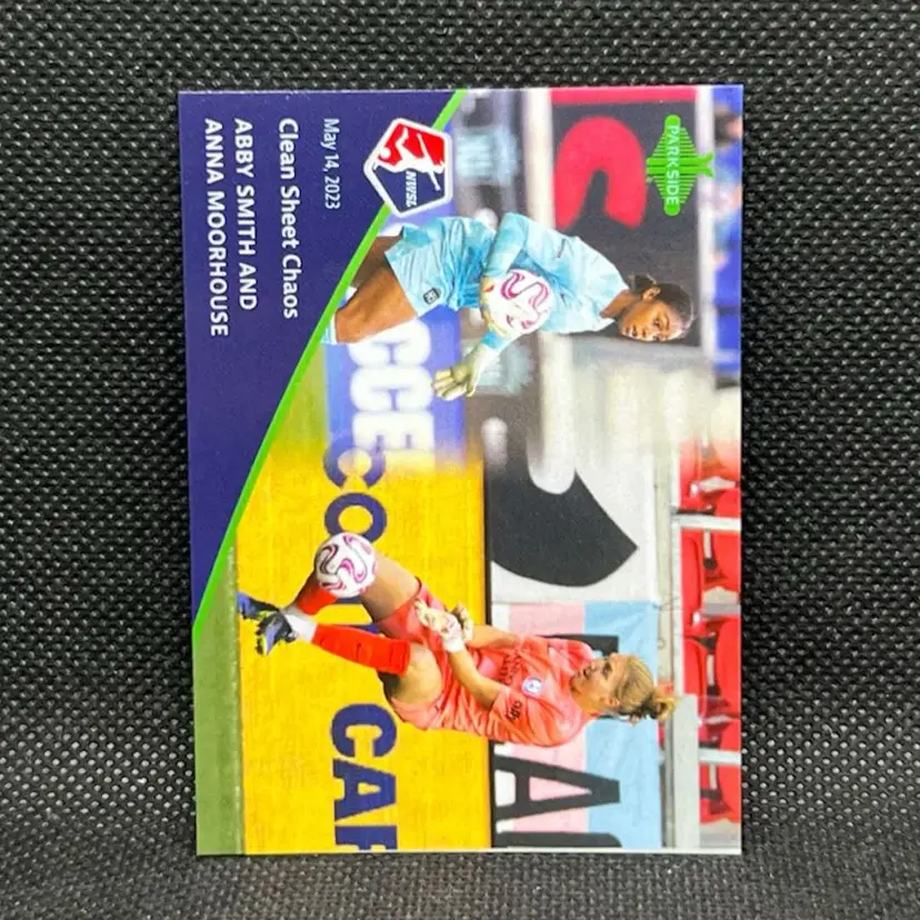 Abby Smith Anna Moorhouse 2023 Parkside NWSL Pronto #41 Soccer Card