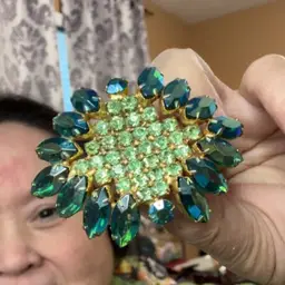 Rhinestone Brooch