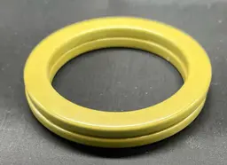 2 Thin Bakelite Bangle Bracelets Apple Green Pair Stackable Pre-owned