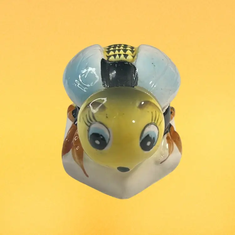 Bee Trinket Box Ceramic | 2.75” *(read)