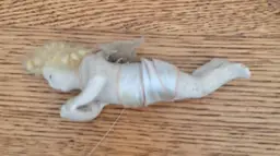 20 Vintage German Wax Angel Ornament