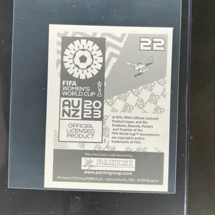 Norway Crest 2023 Panini Women’s World Cup Sticker Norway Soccer Card