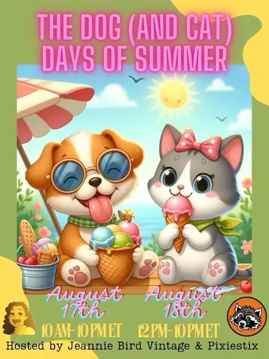 The Dog (& Cat) Days of Summer 🐶 Auntie Q's🐱 