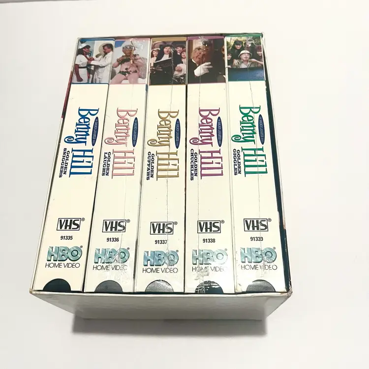 Benny Hill The Golden Light Series VHS Boxed Set