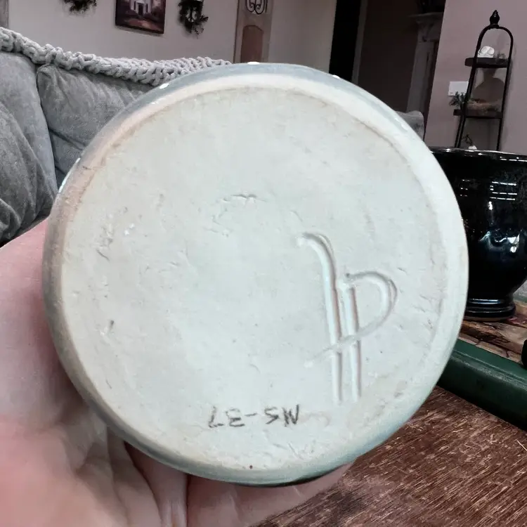 024 Vintage Studio Pottery Horse, Heavy Large Coffee Mug Signed