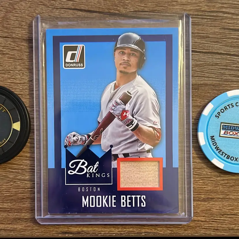 Mookie Betts
2016 Panini Donruss 
Bat Kings Relic 
Boston Red Sox