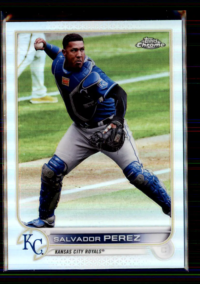 Salvador Perez 2022 Topps Chrome Refractor #50 - Kansas City Royals - (147-237)