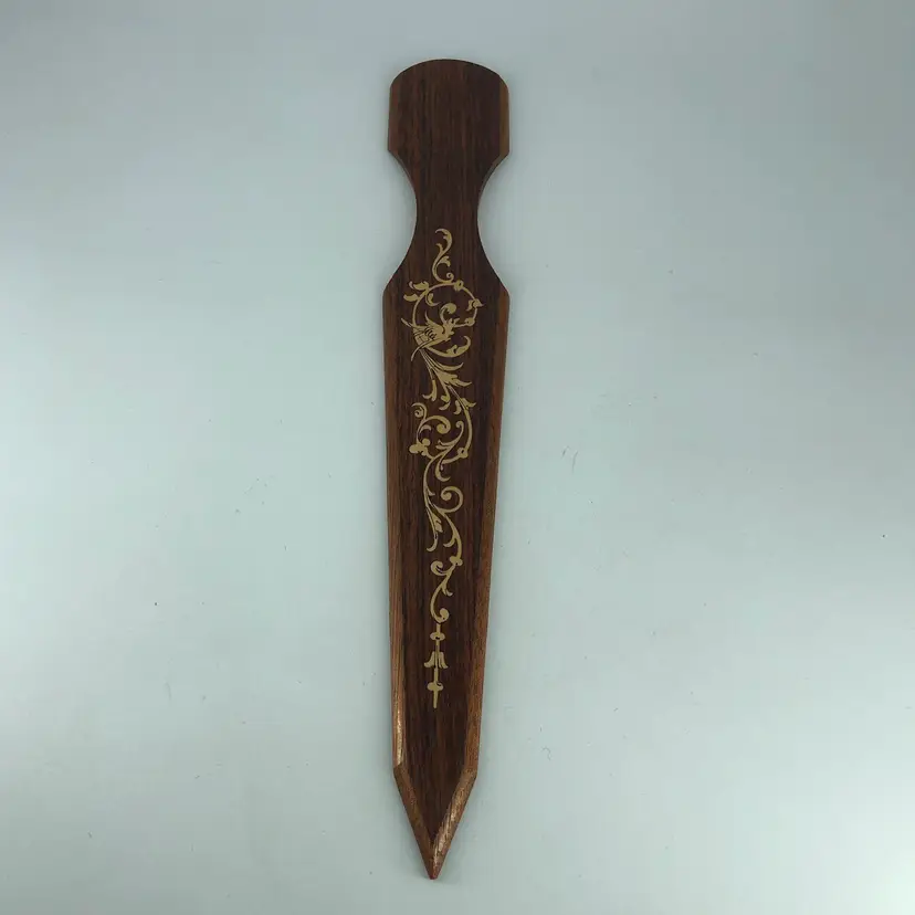 Vintage Mannielo Hotel Sorrento Grand Hotel Royal Wooden Letter Opener