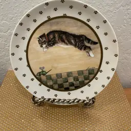 1986 “Cat (Frea) And Mouse” Plate
