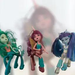 Mattel Monster High Fright-Mares Aery Evenfall Penelope Centaur Steamtail Doll