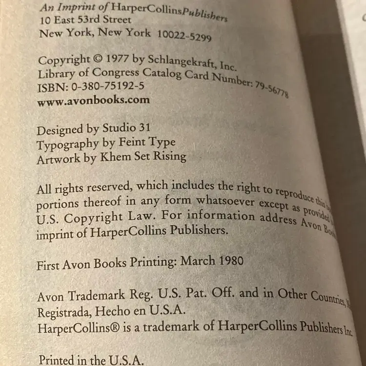 The Necronomicon Avon Books 1980