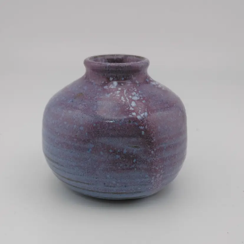 Signed studio pottery vase