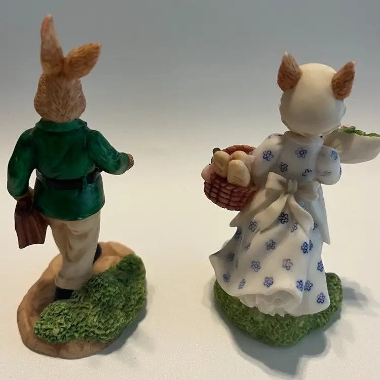 Royal Doulton Mrs Bunnykins and Father Bunnykins