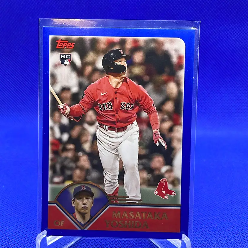 2023 Topps Archives Masataka Yoshida RC Blue Parallel 