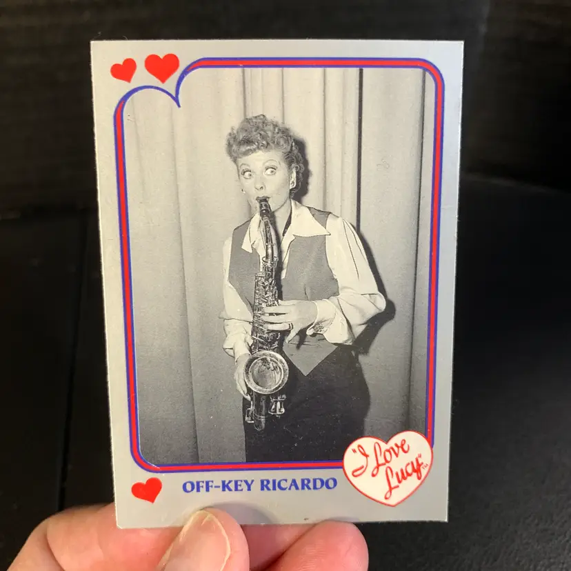 I Love Lucy Trading Card