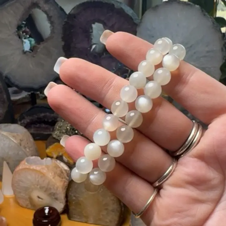 Moonstone 8mm Bracelet
